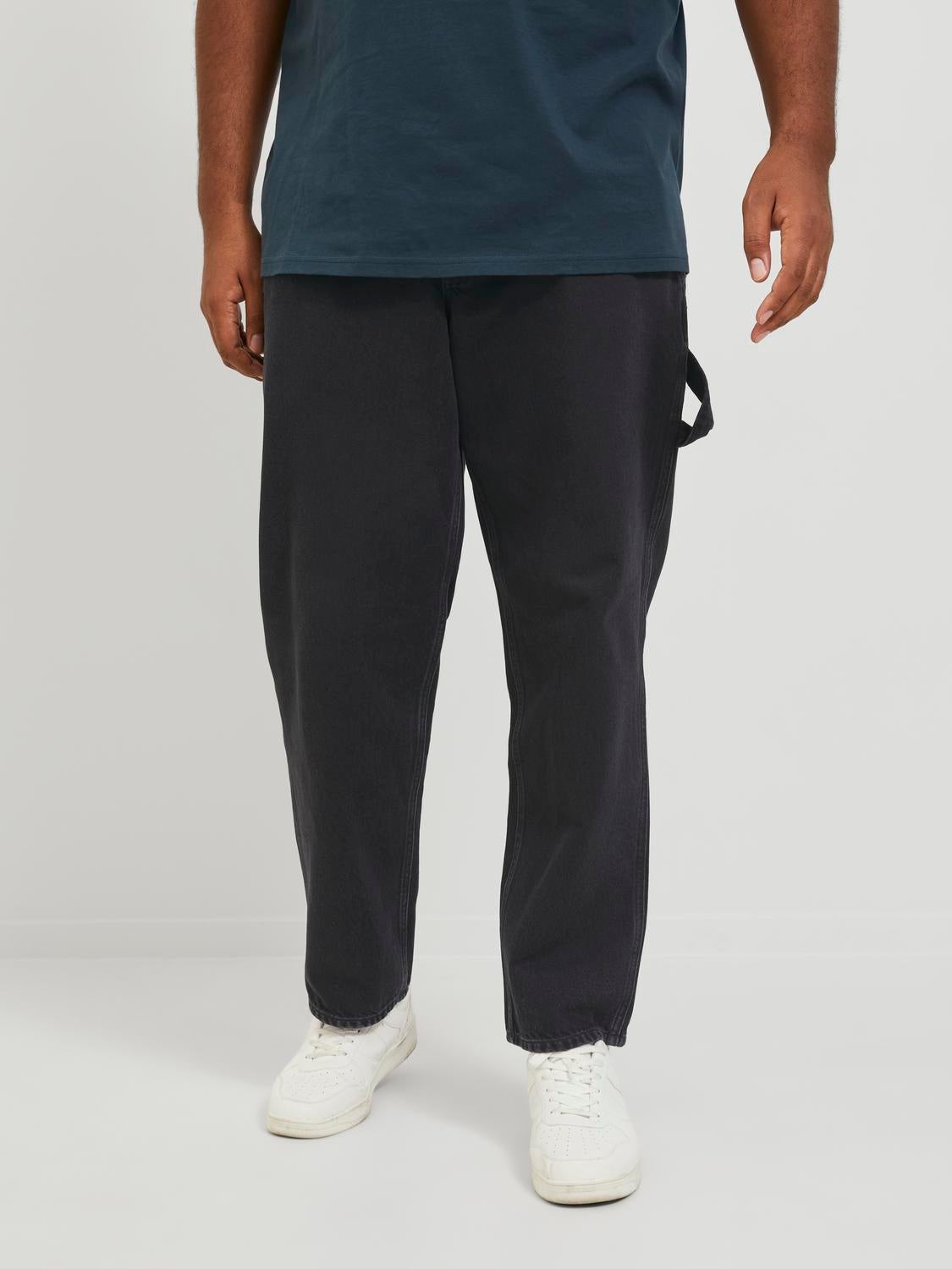 Jack & Jones Plus Size JJIEDDIE JJUTILITY SBD 306 PLS Loose fit jeans - 12250540