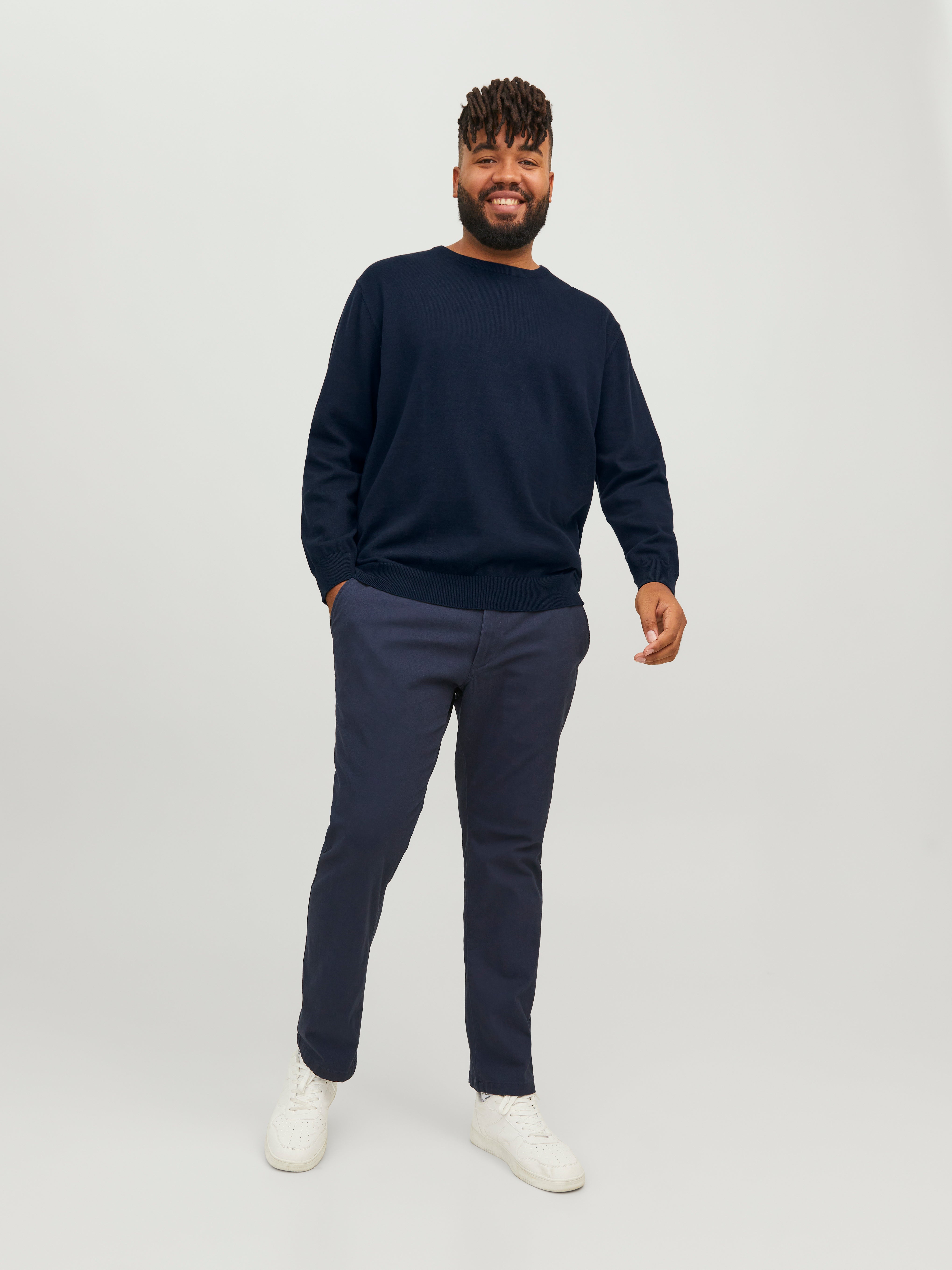 Plus size hotsell navy jumper