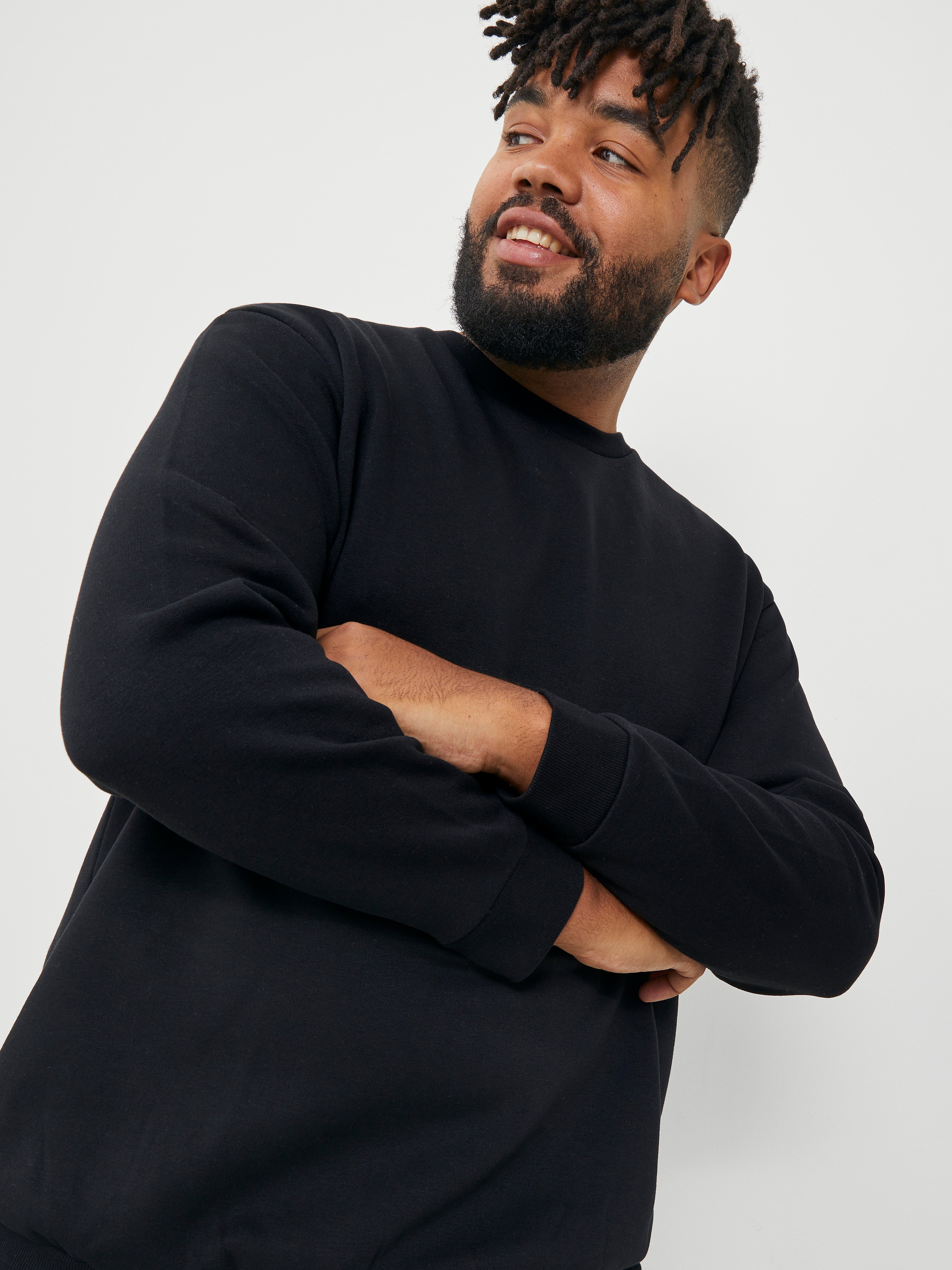 Jack & Jones JORYORK ONT TEE CREW NECK 3 PACK - T-shirt Imprimé - Black/bright White/antique White/noir - ZALANDO