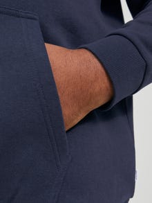 Jack & Jones Plus Size Yksivärinen Huppari -Navy Blazer - 12250595