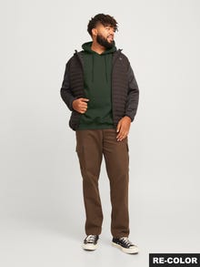 Jack & Jones Plus Size Plain Hoodie -Duffel Bag - 12250595