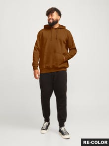 Jack & Jones Plus Size Plain Hoodie -Monks Robe - 12250595
