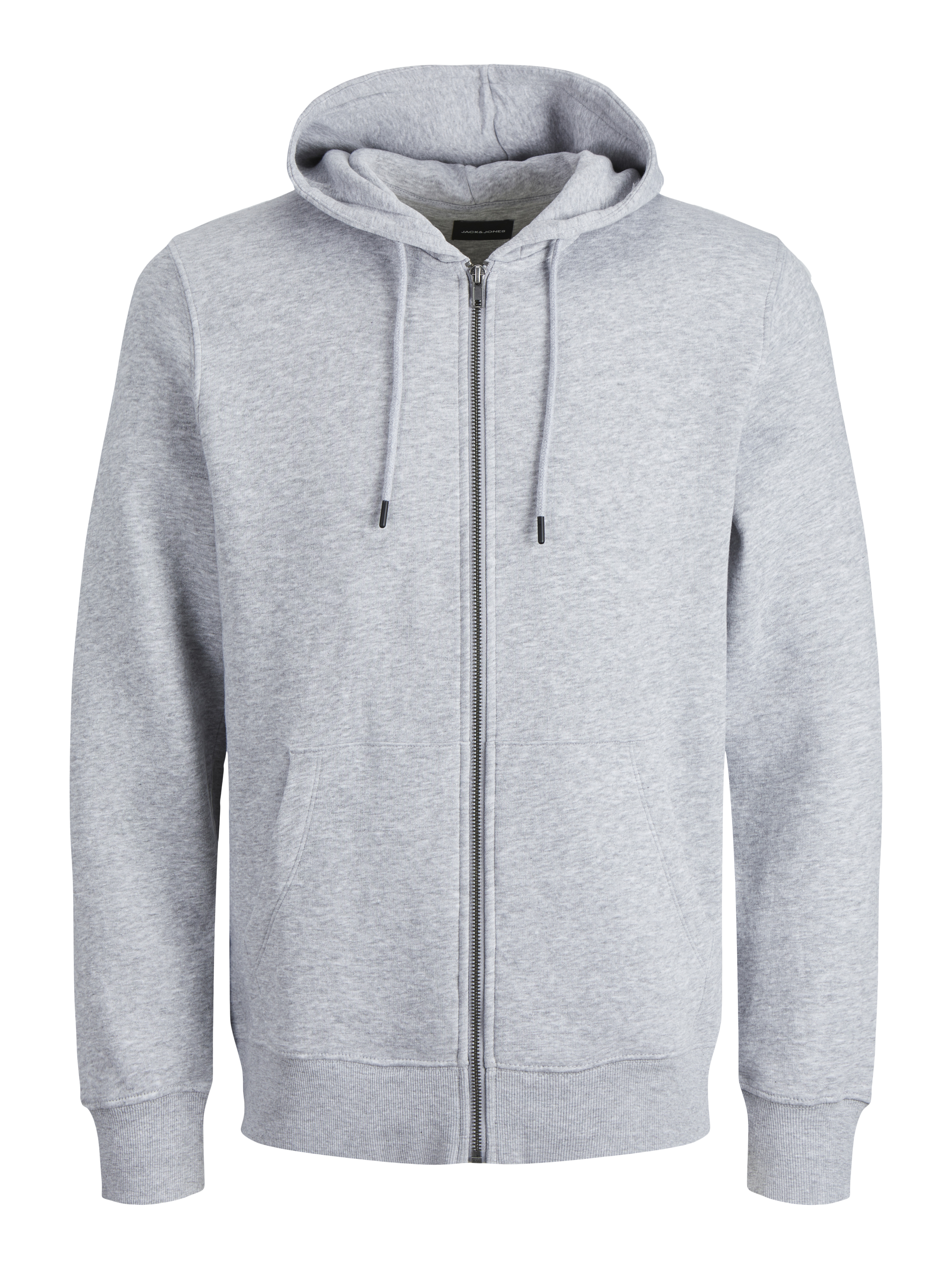 Thumbnail - Plus Size Einfarbig Kapuzenjacke