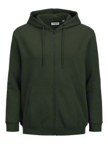 Jack & Jones Plus Size Sweat à capuche zippé Uni -Duffel Bag - 12250596