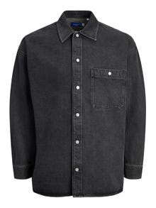 Jack & Jones Wide Fit Denim Shirt -Black Denim - 12250602