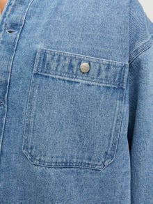 Jack & Jones Wide Fit Denimskjorte -Light Blue Denim - 12250602