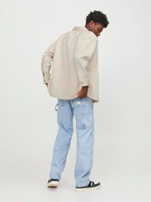 Jack & Jones Camicia in jeans Wide Fit -Buttercream - 12250602