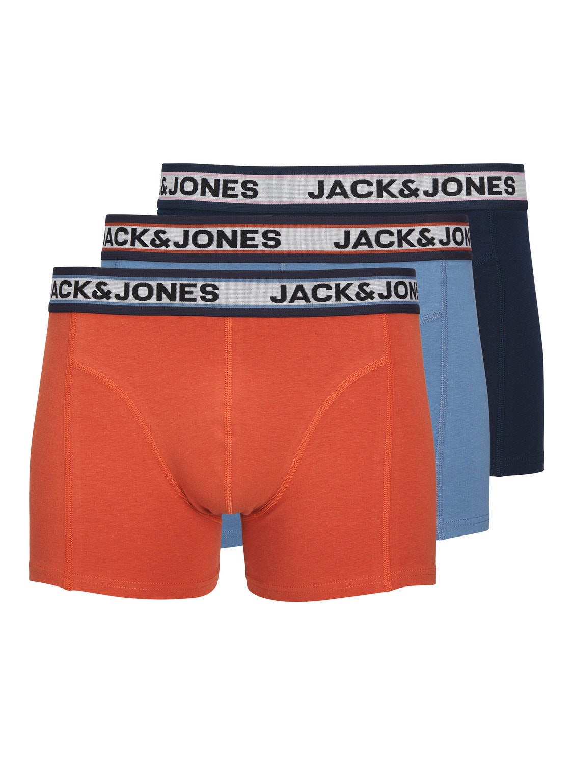 Jack & Jones 3-pak Bokserki -Coronet Blue - 12250605