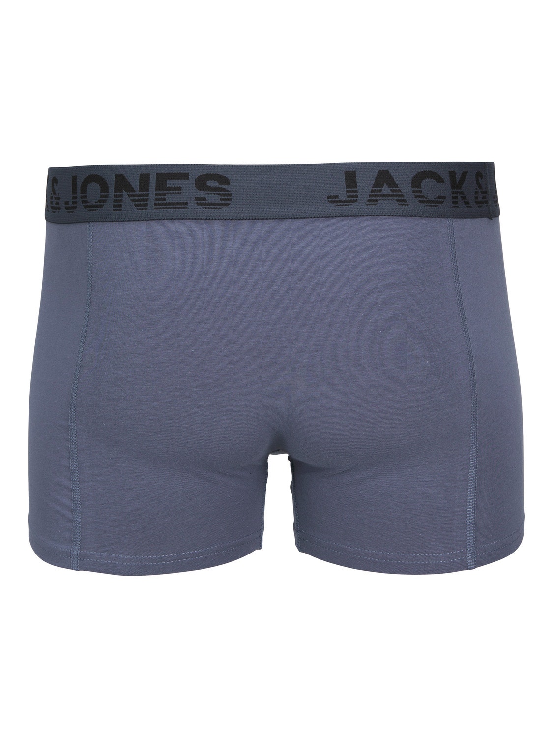 Jack & Jones Cotton Sense Trunk, 3-Pack, Black - Underwear
