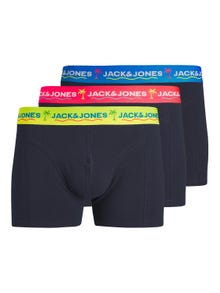 Jack & Jones 3-pak Trunks -Navy Blazer - 12250609