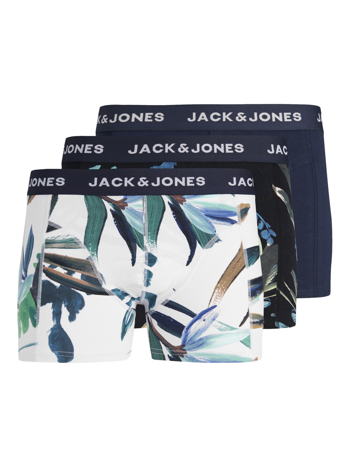 Jack & Jones 3-balení Trenýrky -Navy Blazer - 12250611