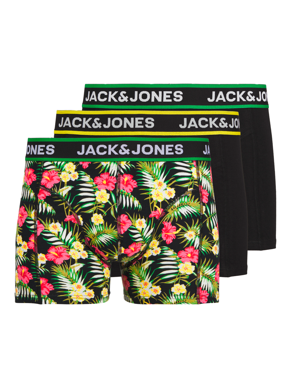 Jack & Jones 3-pak Bokserki -Black - 12250612