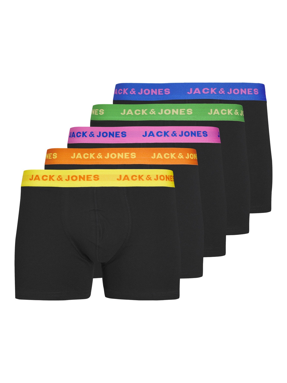 Jack & Jones 5-pack Trunks -Black - 12250613