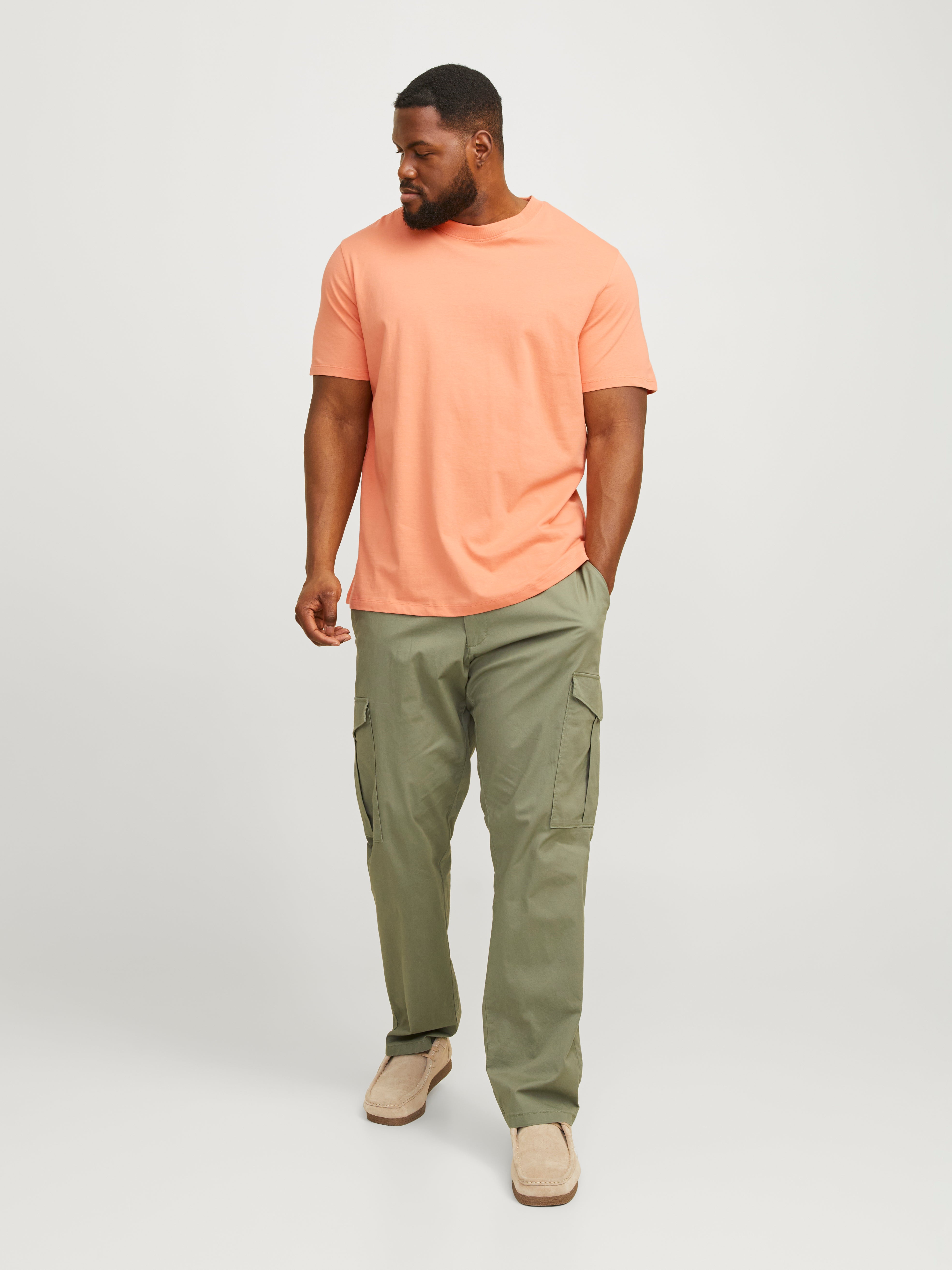 Jack & Jones Plus Size T-shirt Uni -Canyon Sunset - 12250623