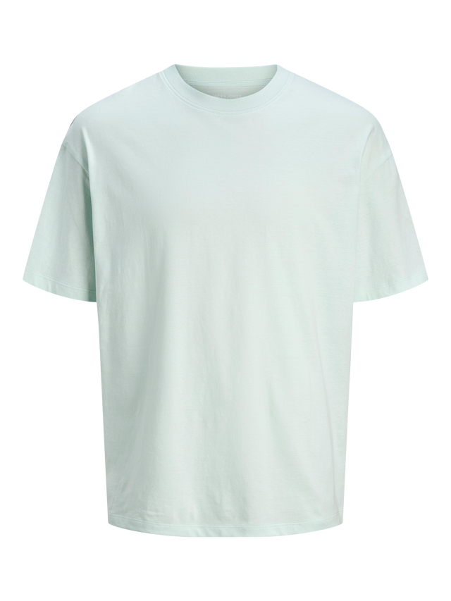 Jack & Jones Plus Size Ensfarvet T-shirt - 12250623