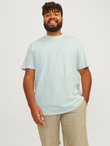Jack & Jones Plus Size Einfarbig T-shirt -Skylight - 12250623