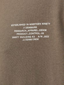 Jack & Jones Printed Crew neck T-shirt -Bungee Cord - 12250651