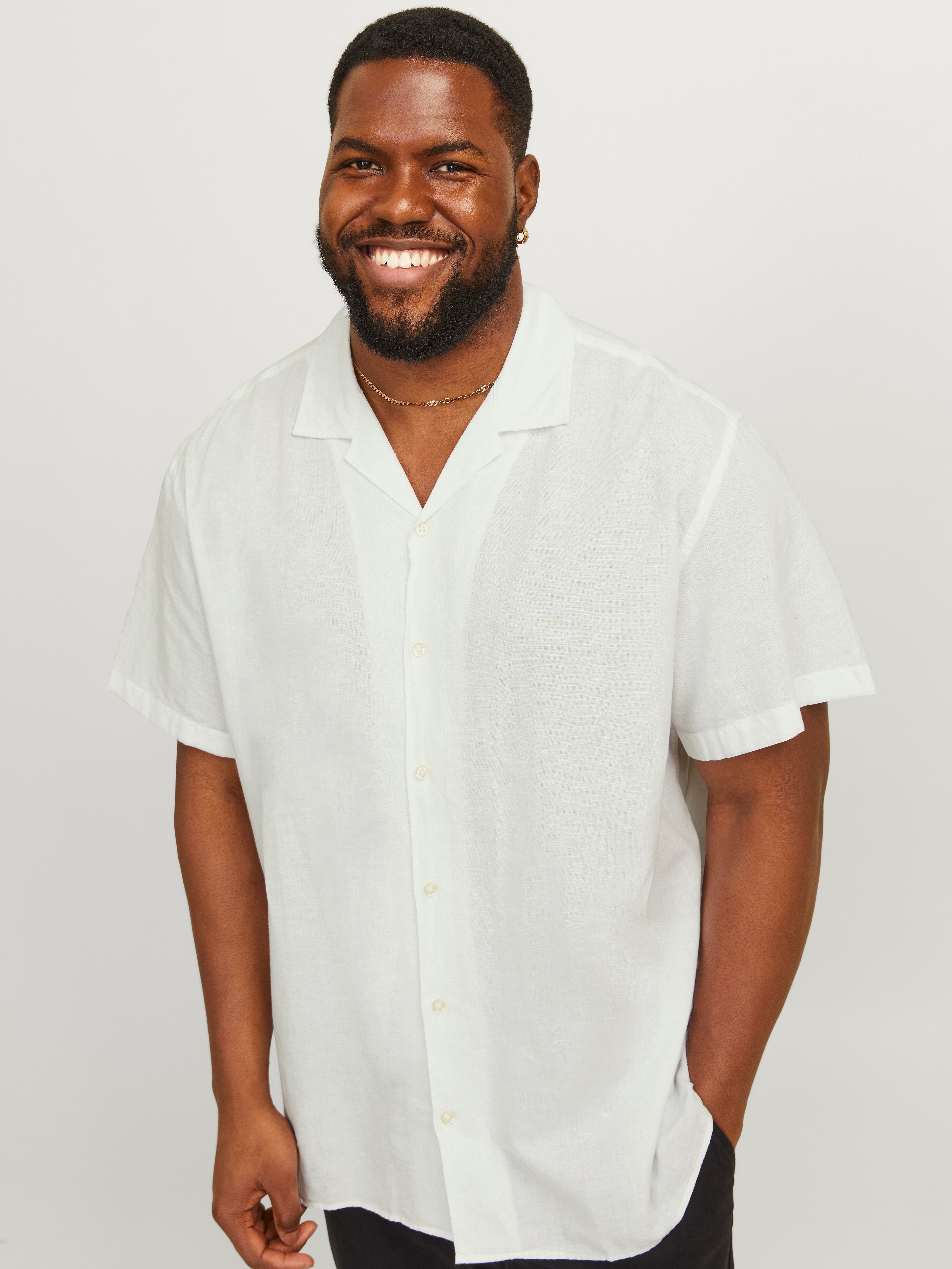 Jack & Jones Plus Size Slim Fit Shirt - 12250653