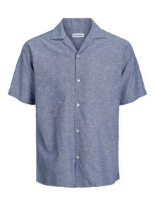 Jack & Jones Plus Size Camicia Slim Fit -Faded Denim - 12250653