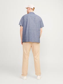 Jack & Jones Plus Size Slim Fit Skjorta -Faded Denim - 12250653