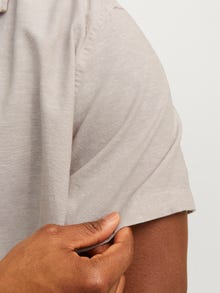 Jack & Jones Plus Size Slim Fit Shirt -Crockery - 12250653