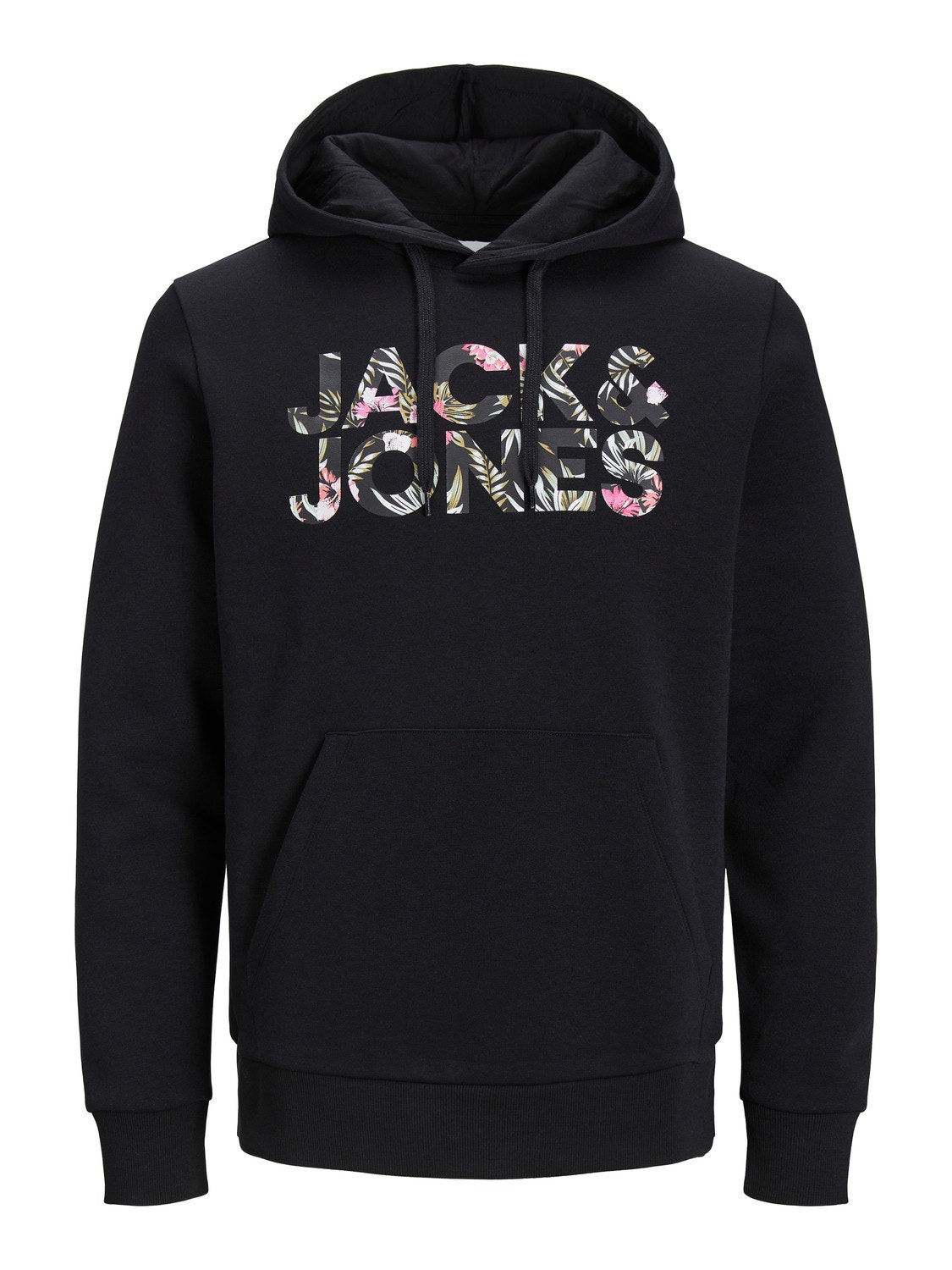 Jack & Jones Z logo Bluza z kapturem -Carbon - 12250682