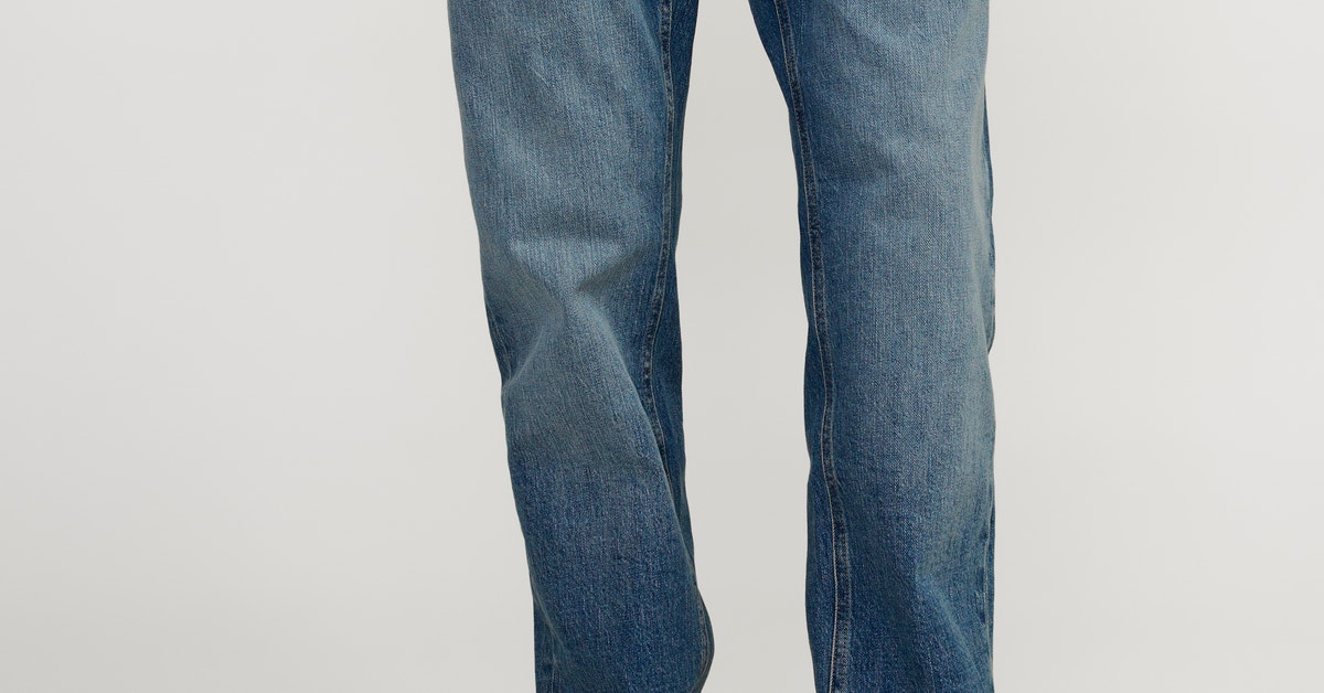 JJIMIKE JJORIGINAL SBD 517 Tapered fit jeans | Medium Blue | Jack  