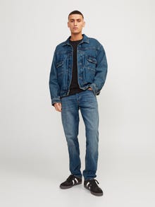 Jack & Jones JJIMIKE JJORIGINAL SBD 517 Tapered fit Teksad -Blue Denim - 12250699