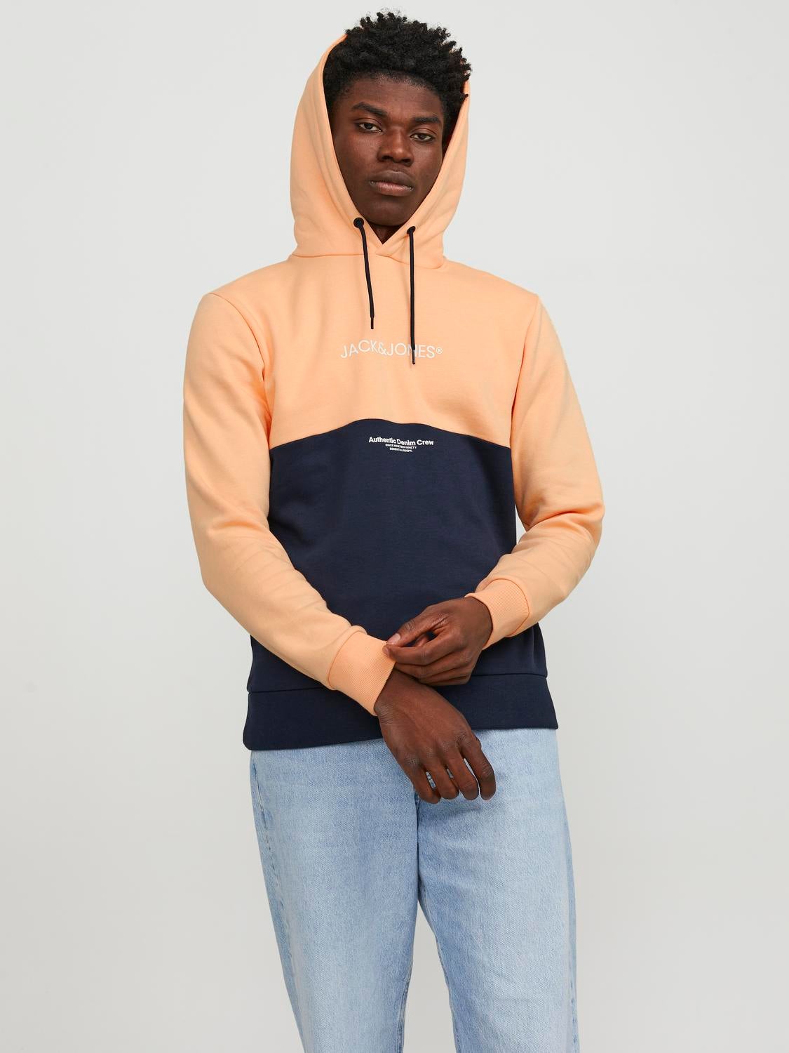 Jack and shop jones hoodie orange