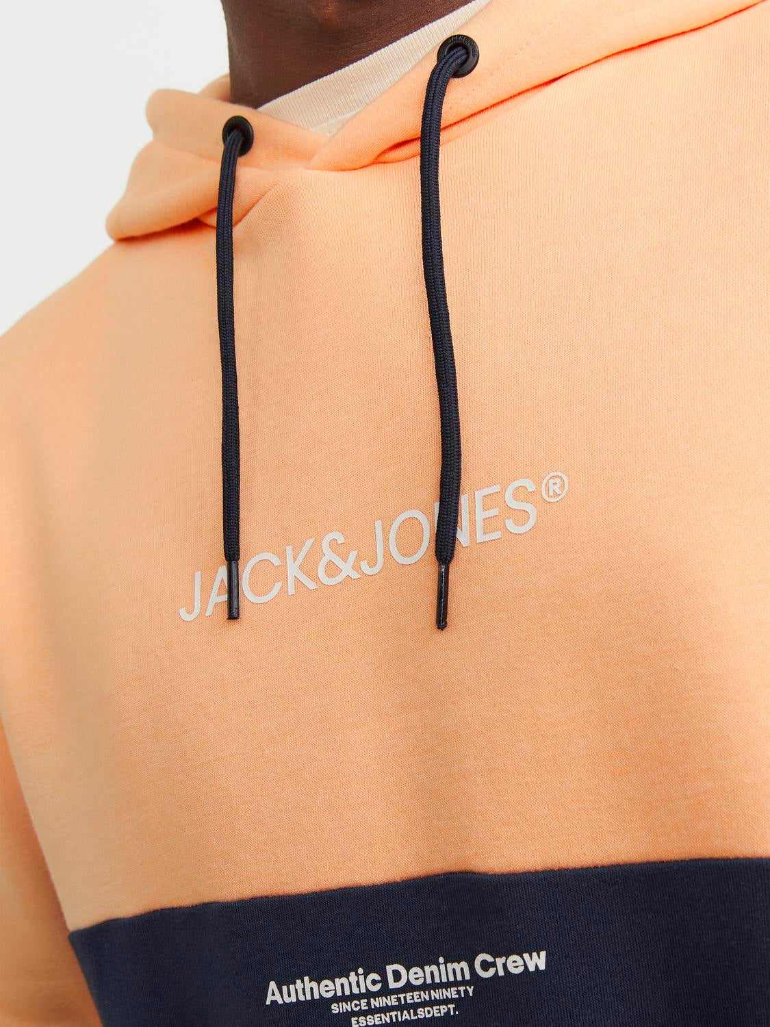 Jack and discount jones hoodie orange