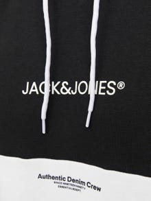 Jack & Jones Sudadera con capucha Logotipo -Black - 12250702