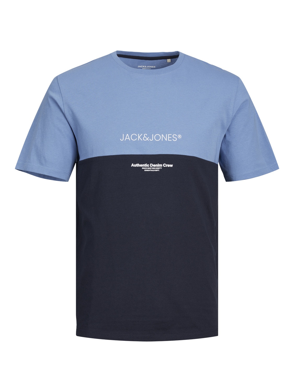 Jack & Jones Logo Crew neck T-shirt -Pacific Coast - 12250703