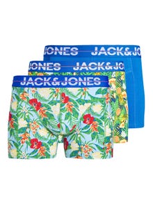 Jack & Jones 3-pack Trunks -Victoria Blue - 12250724