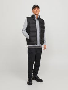 Jack & Jones Logotip -Light Grey Melange - 12250737