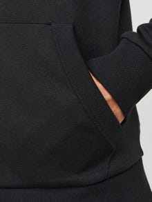 Jack & Jones Logo Zip Sweatshirt -Black - 12250737