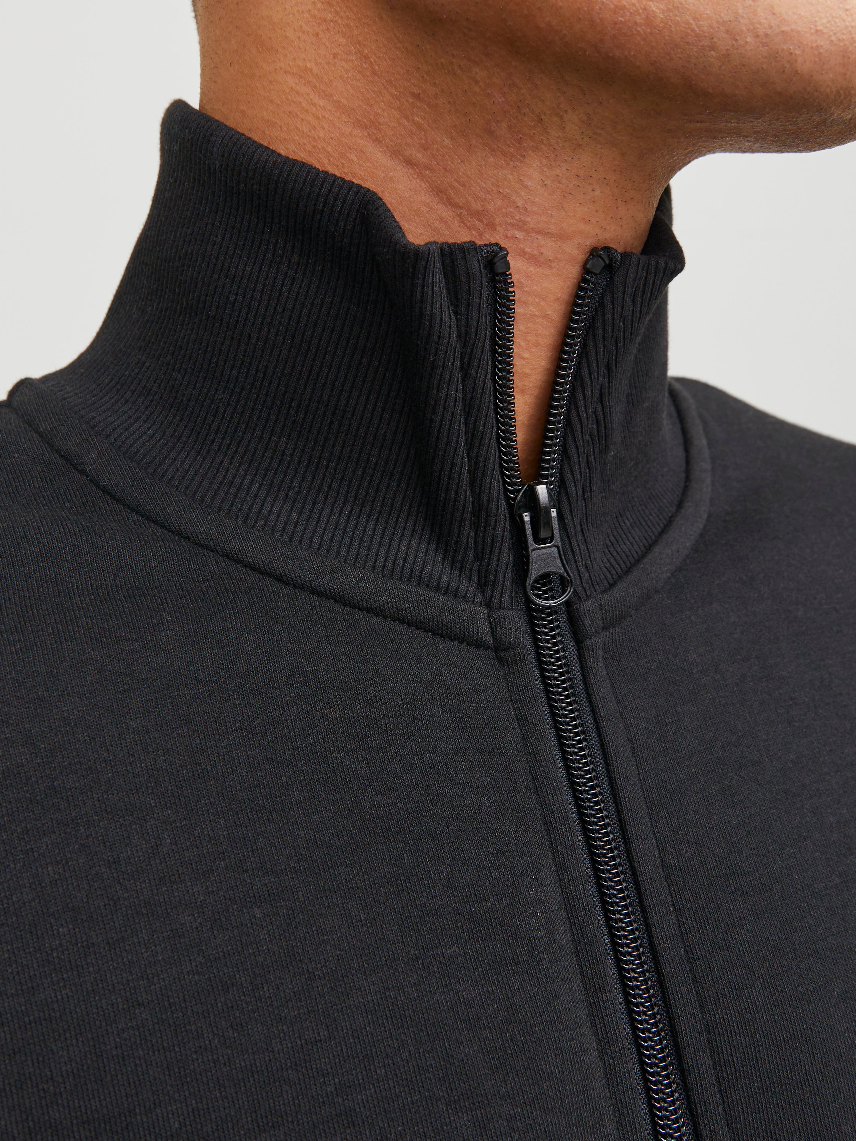 Sweat à Capuche Homme LFC - Noir, Demi-fermeture éclair, Taille L - Très Bon état