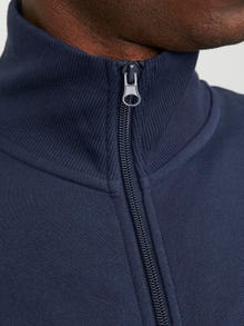 Jack & Jones Logo Sweatshirt met rits -Navy Blazer - 12250737
