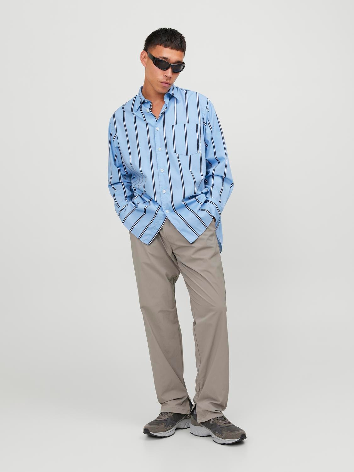 Jack & Jones Relaxed Fit Chinobukse -Driftwood - 12250741