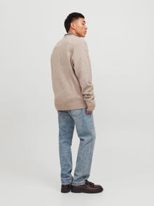 Jack & Jones JJICHRIS JJORIGINAL SBD 333 NOOS Laisvo kirpimo džinsai -Blue Denim - 12250742