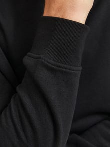 Jack & Jones Vienspalvis Bliuzonas su pusiau užtrauktuku -Black - 12250747