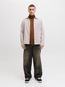 Jack & Jones Plain Half zip Sweatshirt -Monks Robe - 12250747