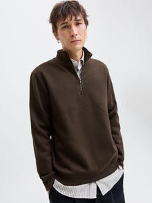 Jack & Jones Plain Half zip -Delicioso - 12250747