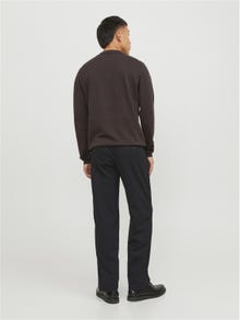 Jack & Jones Loose Fit Plátěné kalhoty Chino -Black - 12250818