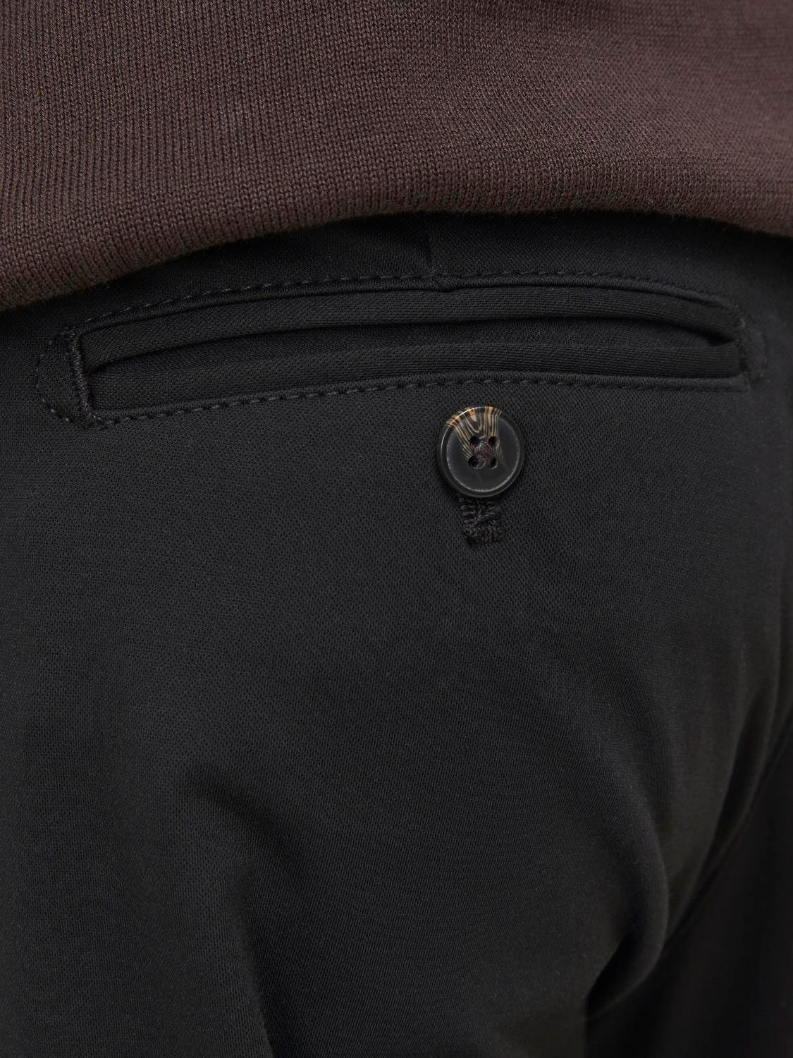 Jack & Jones Loose Fit Puuvillased püksid -Black - 12250818