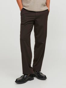Jack & Jones Loose Fit Puuvillased püksid -Chocolate Brown - 12250818