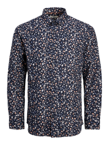 Jack & Jones Komfortiškas kirpimas Marškiniai -Night Sky - 12251006