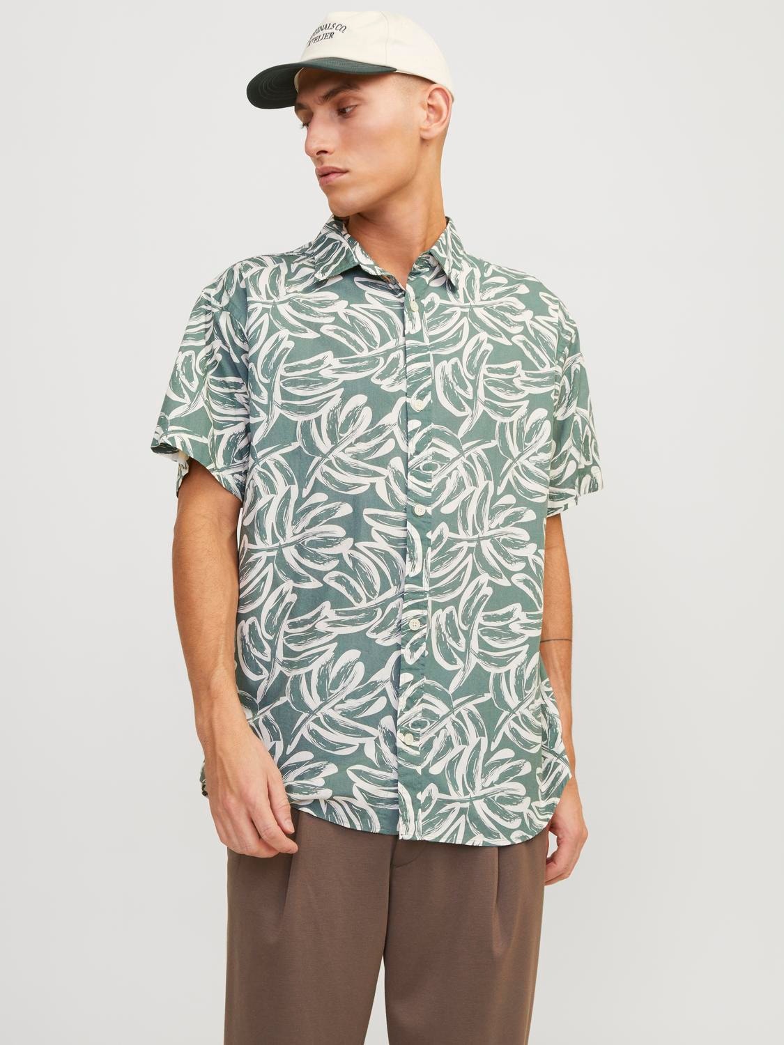 Comfort Fit Shirt | Medium Green | Jack & Jones®