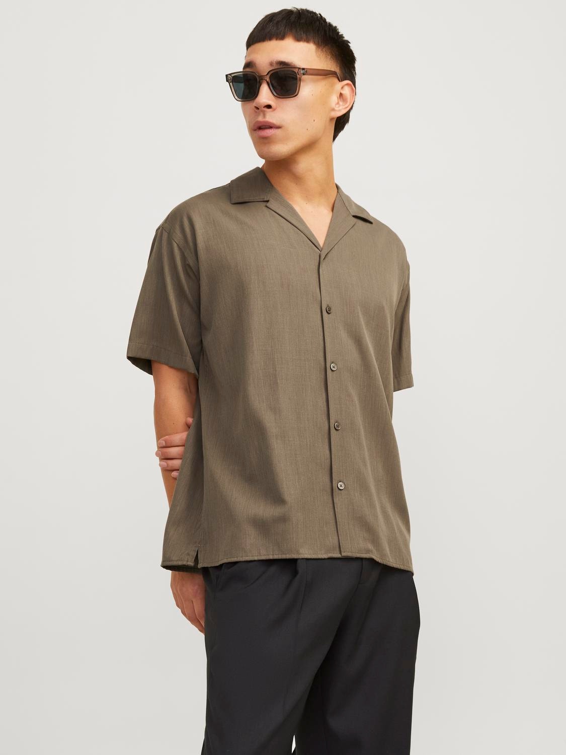 Jack & Jones Camisa Relaxed Fit -Falcon - 12251027