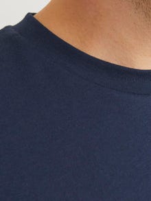 Jack & Jones Plus Size Gedruckt T-shirt -Navy Blazer - 12251052