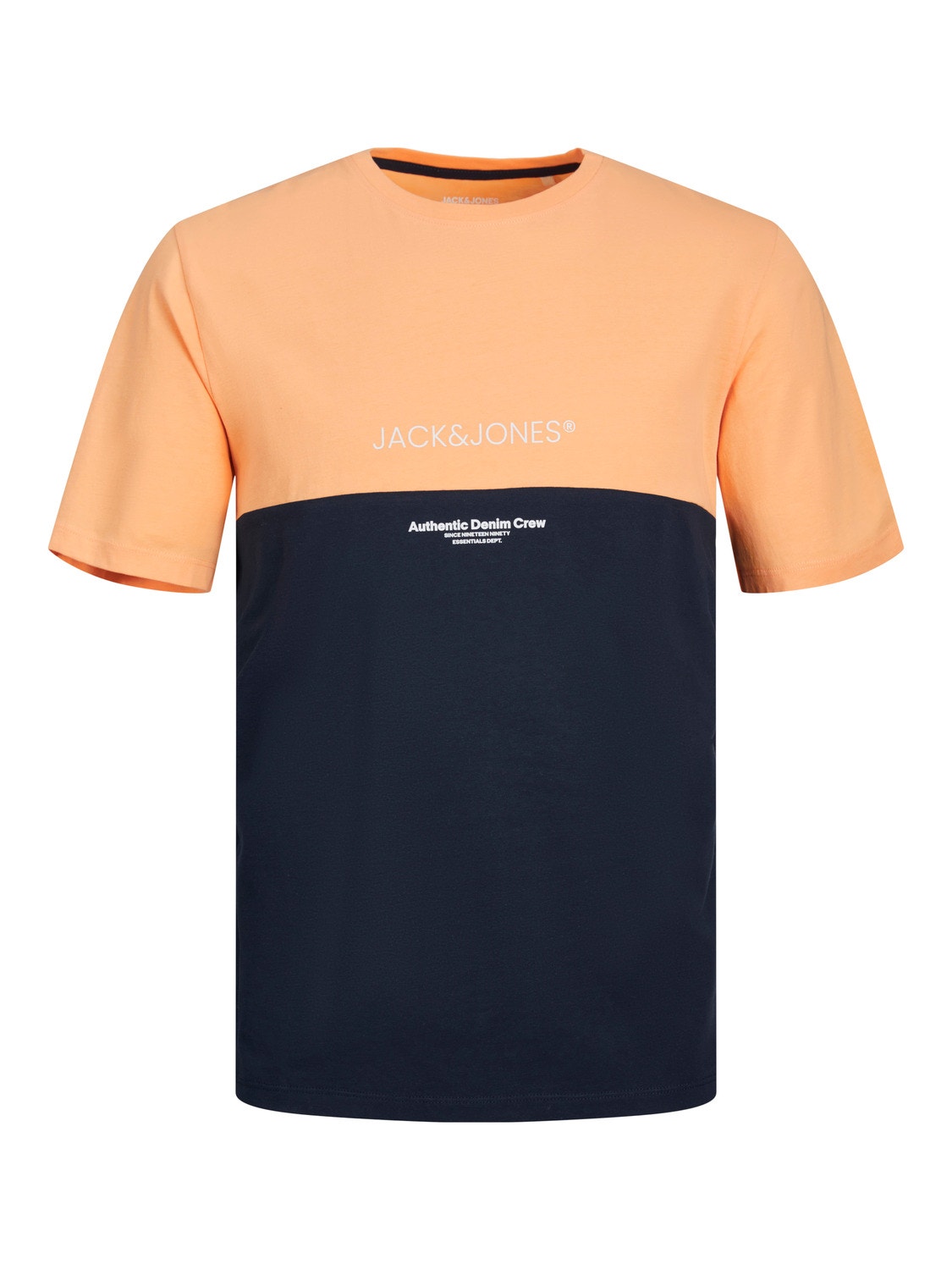 Jack & Jones Camiseta Bloques de color Para chicos -Apricot Ice  - 12251083